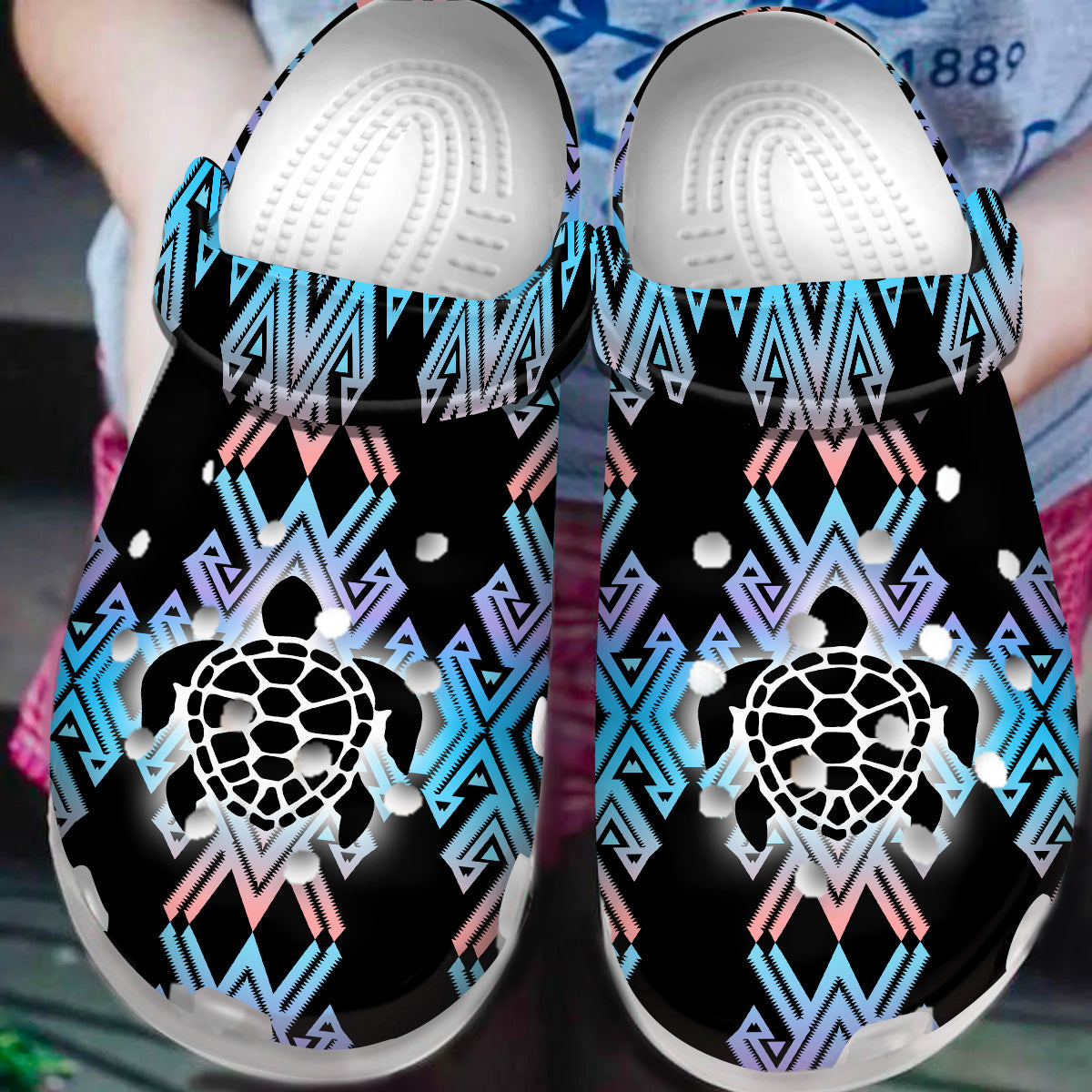Native American Crocs Crocband Clogs Shoes Comfortable For Men Women and Kids