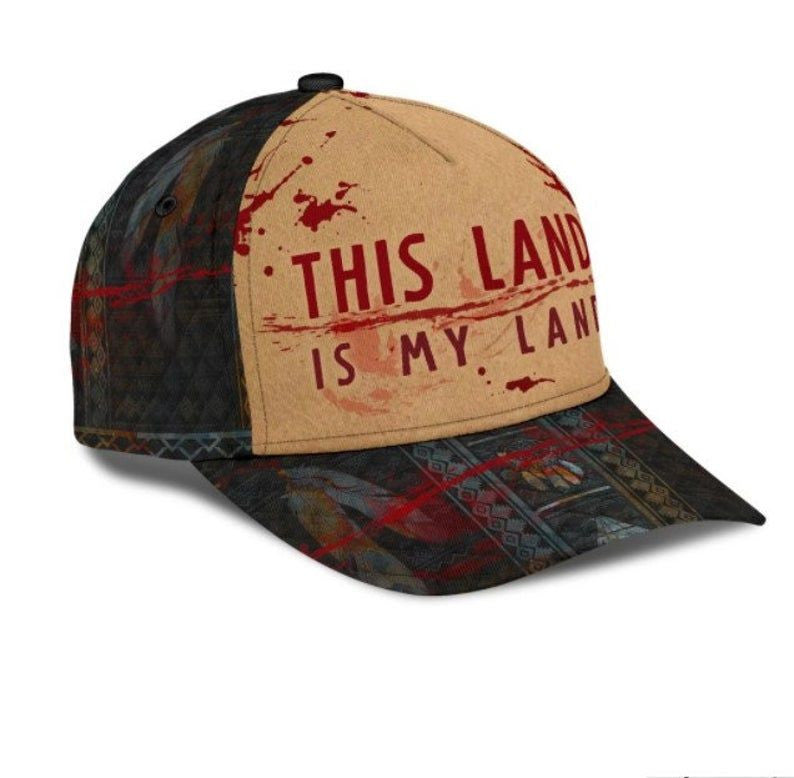 Native American Hat Classic Cap 3D Gift for Him Gift For Dad Gift for Birthday Trucker Hats Custom Hats Gifts For Men & Women