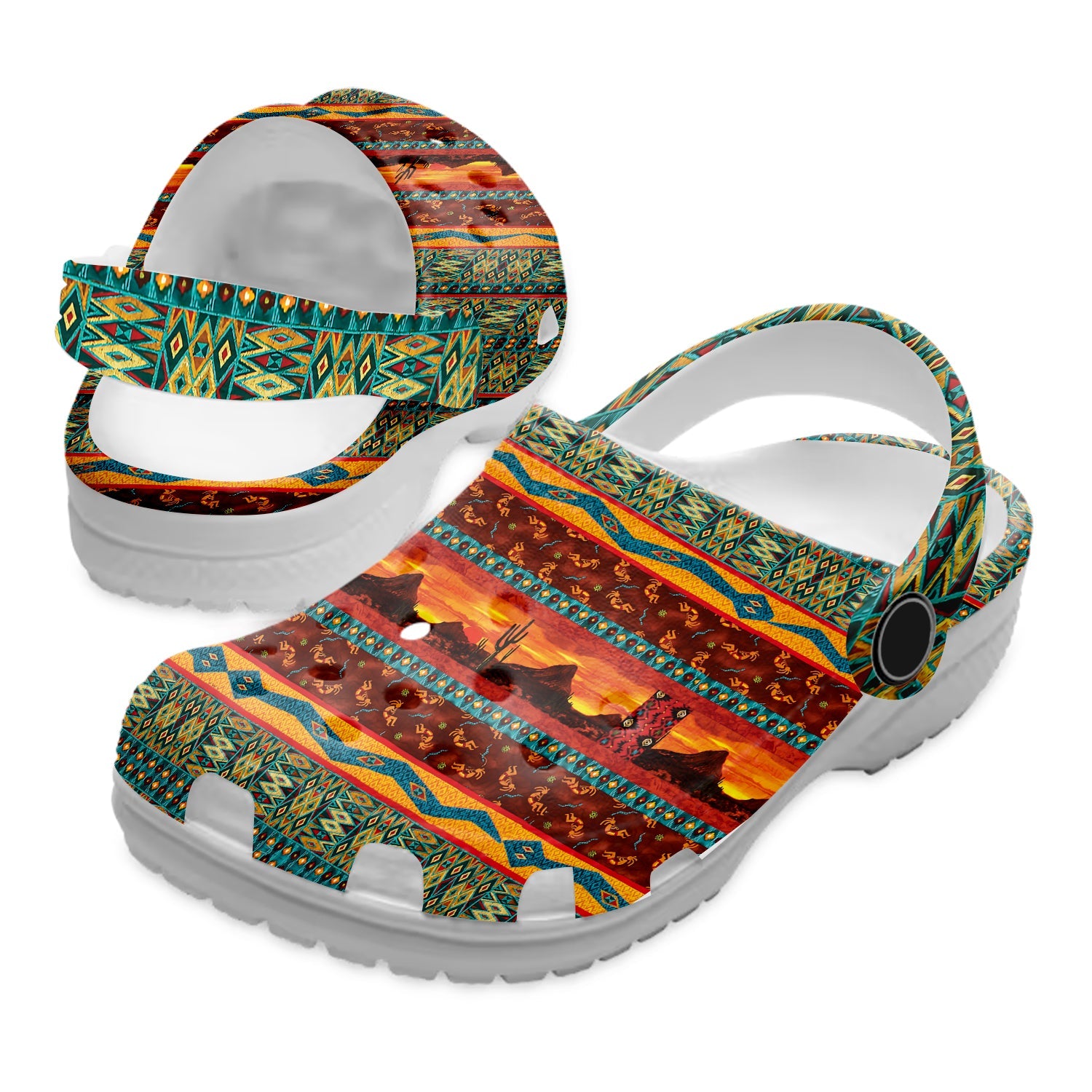 Native American Native Crocs For Kid and Adult