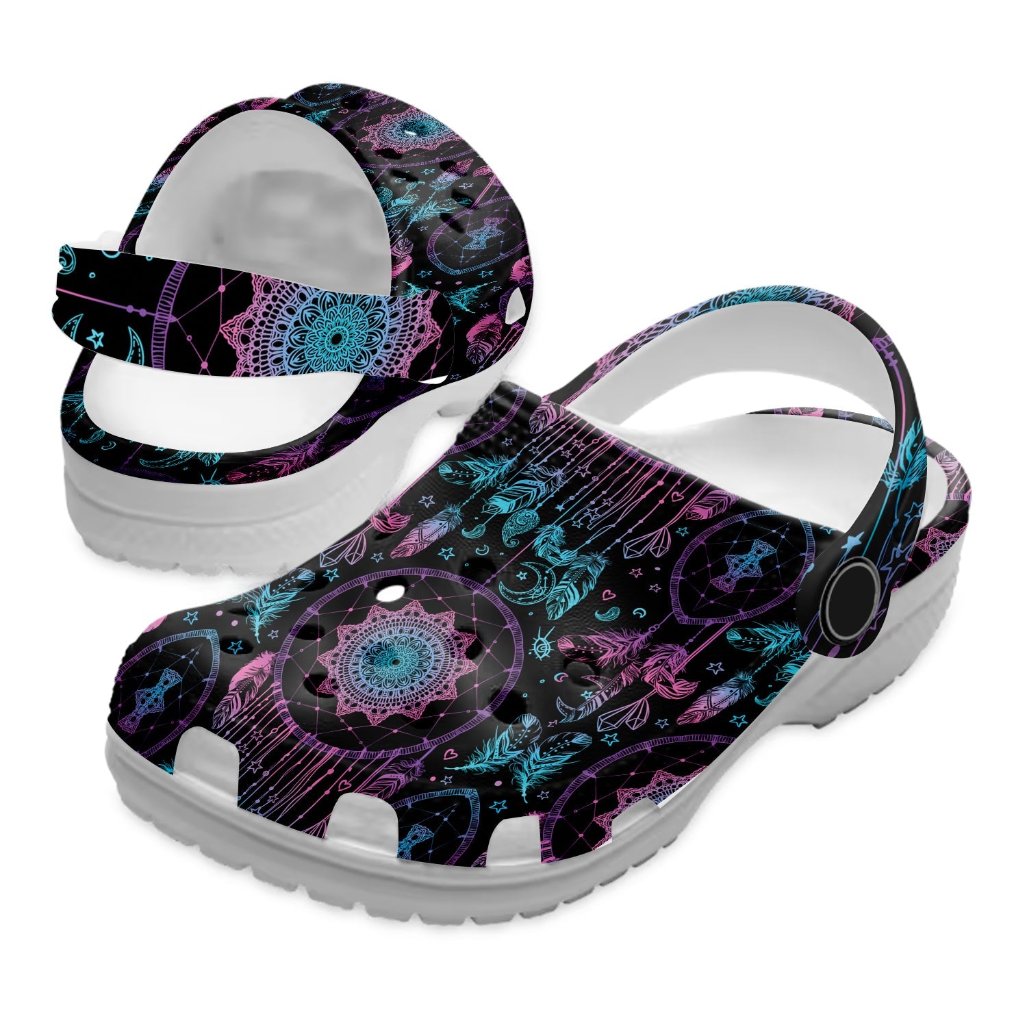 Native American Native Dream Catcher Crocs Clog Shoes For Kid and Adult