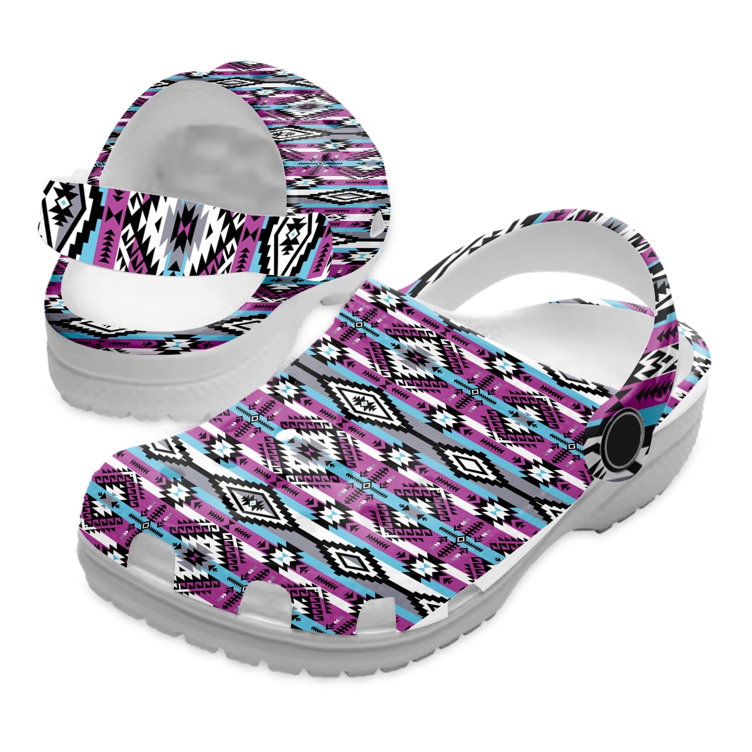 Native American Native Pattern Crocs Clog Shoes For Kid and Adult
