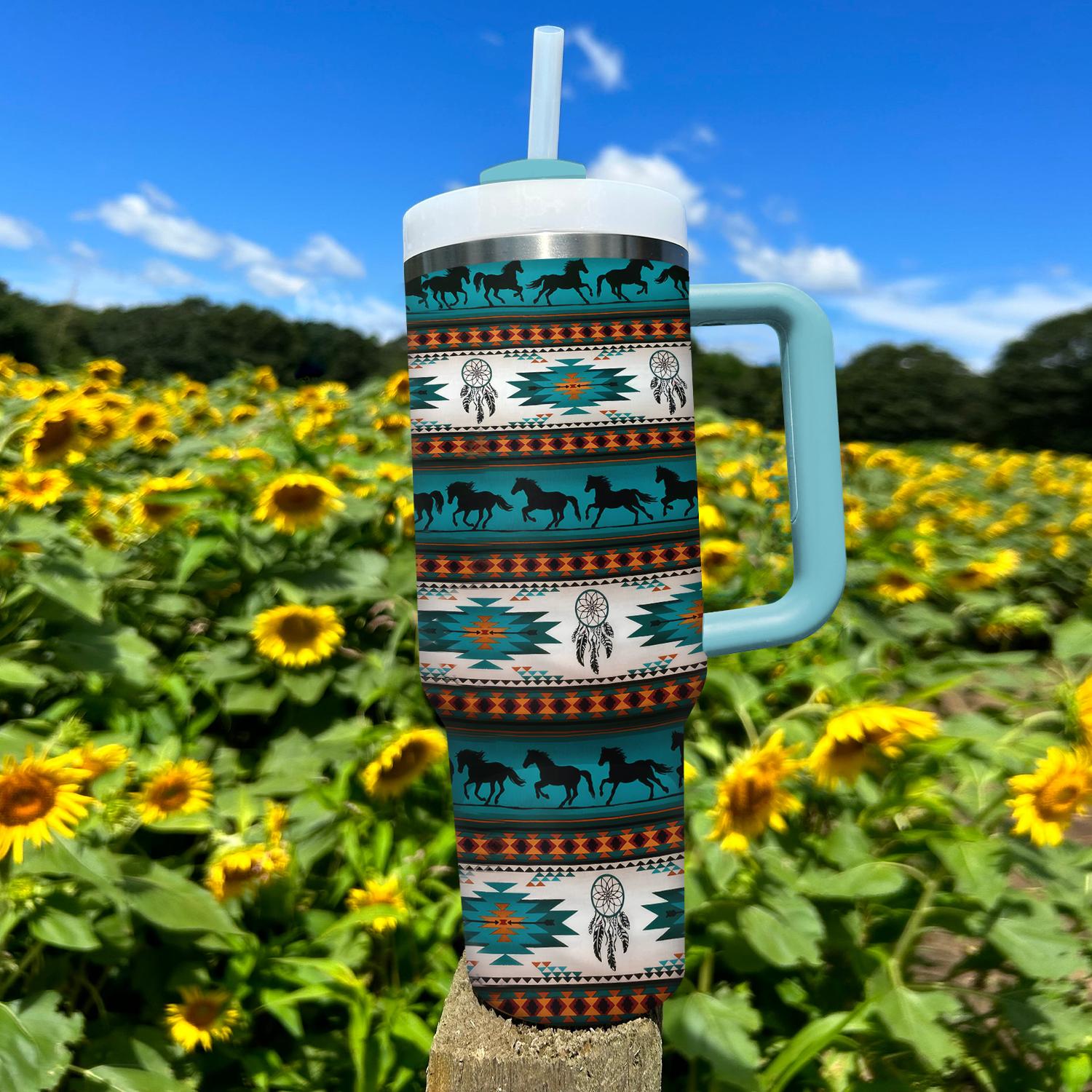 Native Horse Custom Stanley Cup 40 oz 30 oz Tumbler With HandleTVC2301731