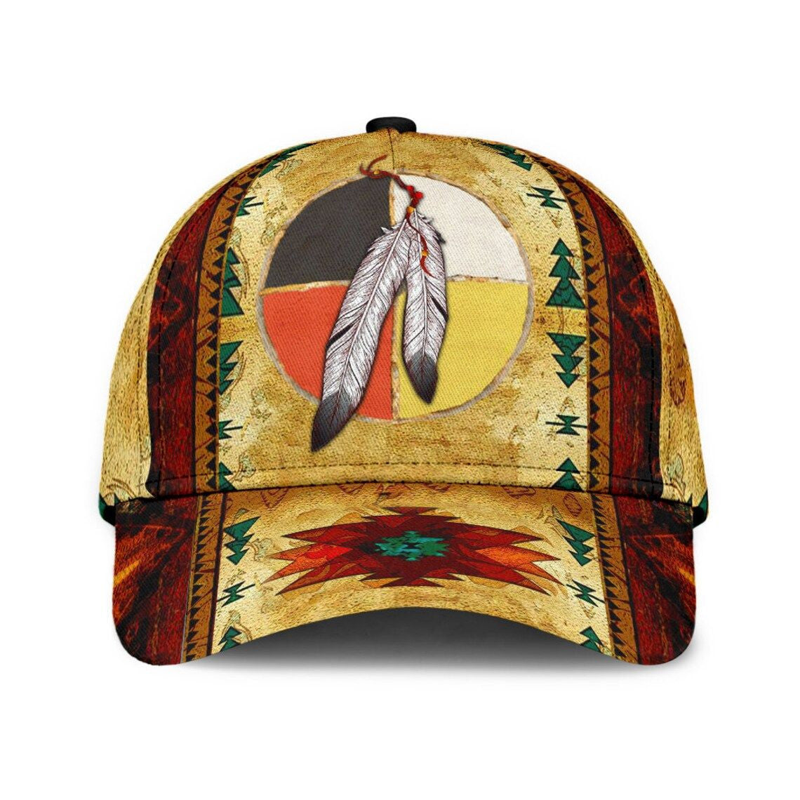 Native Pride Classic Cap - Indigenous hat - Native American Snapback 3D Personalized Caps Trucker Hats Custom Hats Gifts For Men & Women