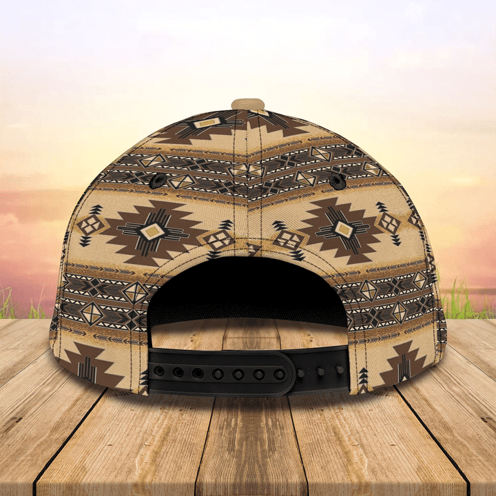 Native Wolf Hat Personalized Classic Cap - Trucker Hats Custom Hats Gifts For Men & Women