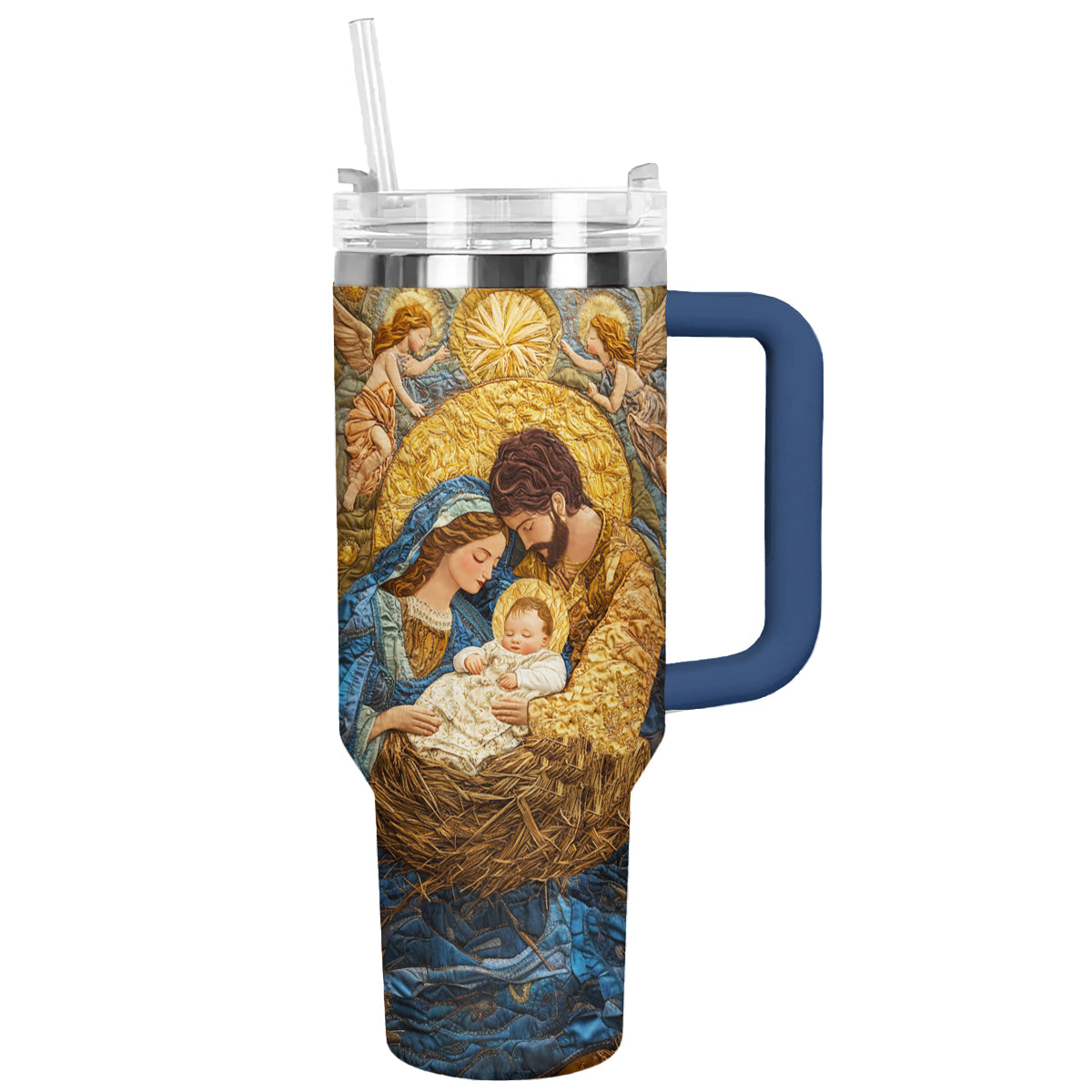 Nativity Blessing Christmas Custom Stanley Cup 40 oz 30 oz Tumbler With HandleTVC2301487