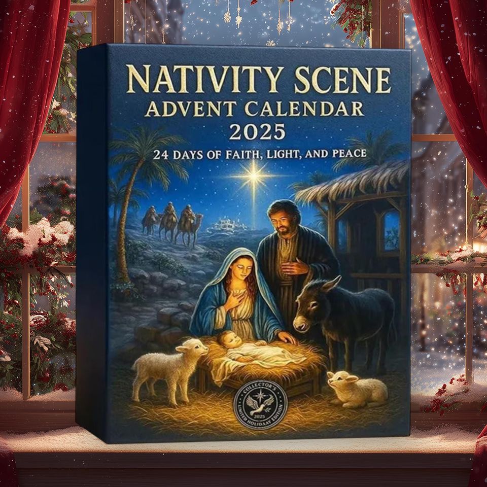 Nativity Scene Christmas 2025 Advent Calendar, Holy Family Charms Set, 24-Day Countdown Ornament, Catholic Religious Collectible Blind Boxes - Image 2