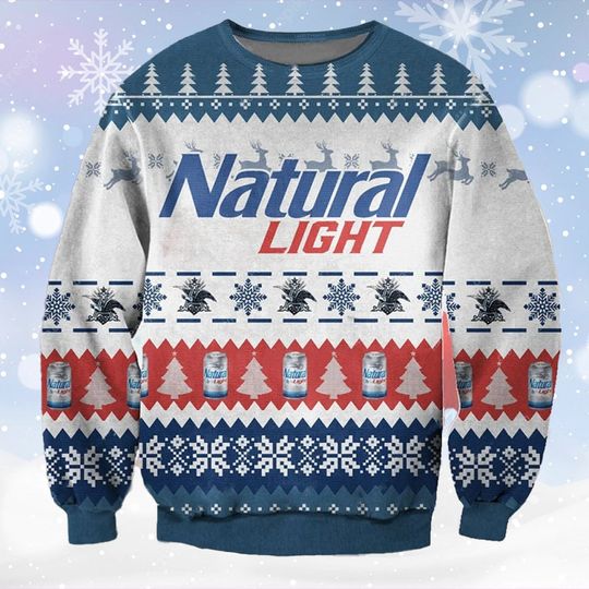 Natural Light Christmas Ugly Sweater - Image 2