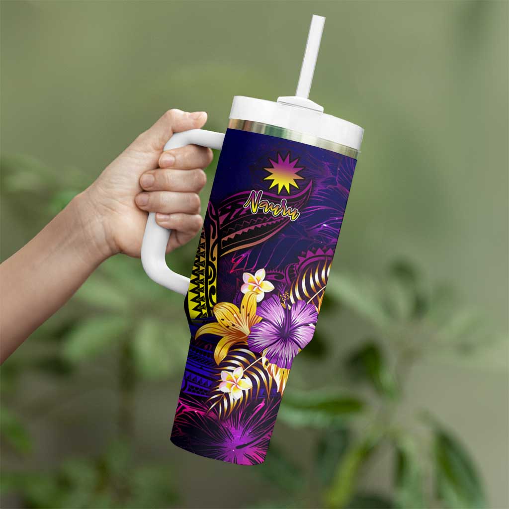 Nauru With Whale Hibiscus Custom Stanley Cup 40 oz 30 oz Tumbler With HandleTVC2301272 - Image 3