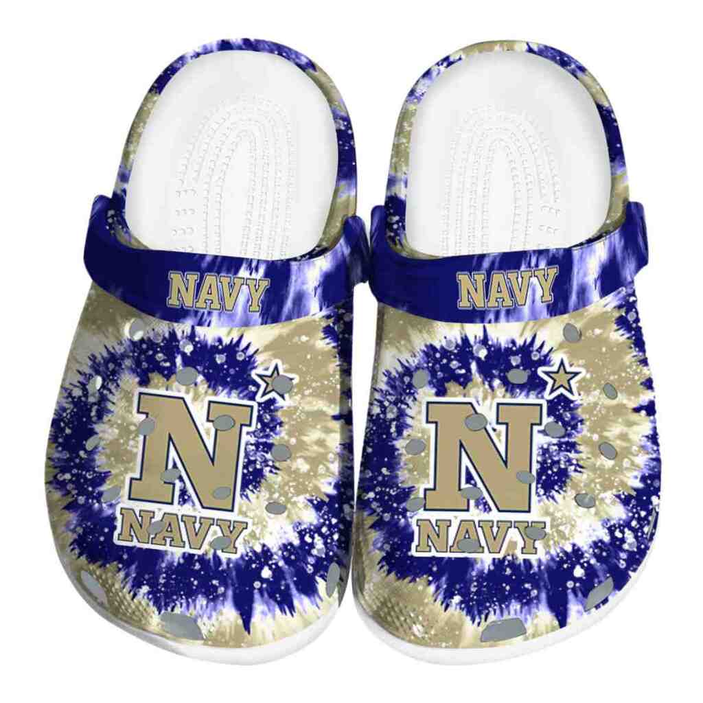 Navy Midshipmen Radiant Burst Effect ClogTVC1801817