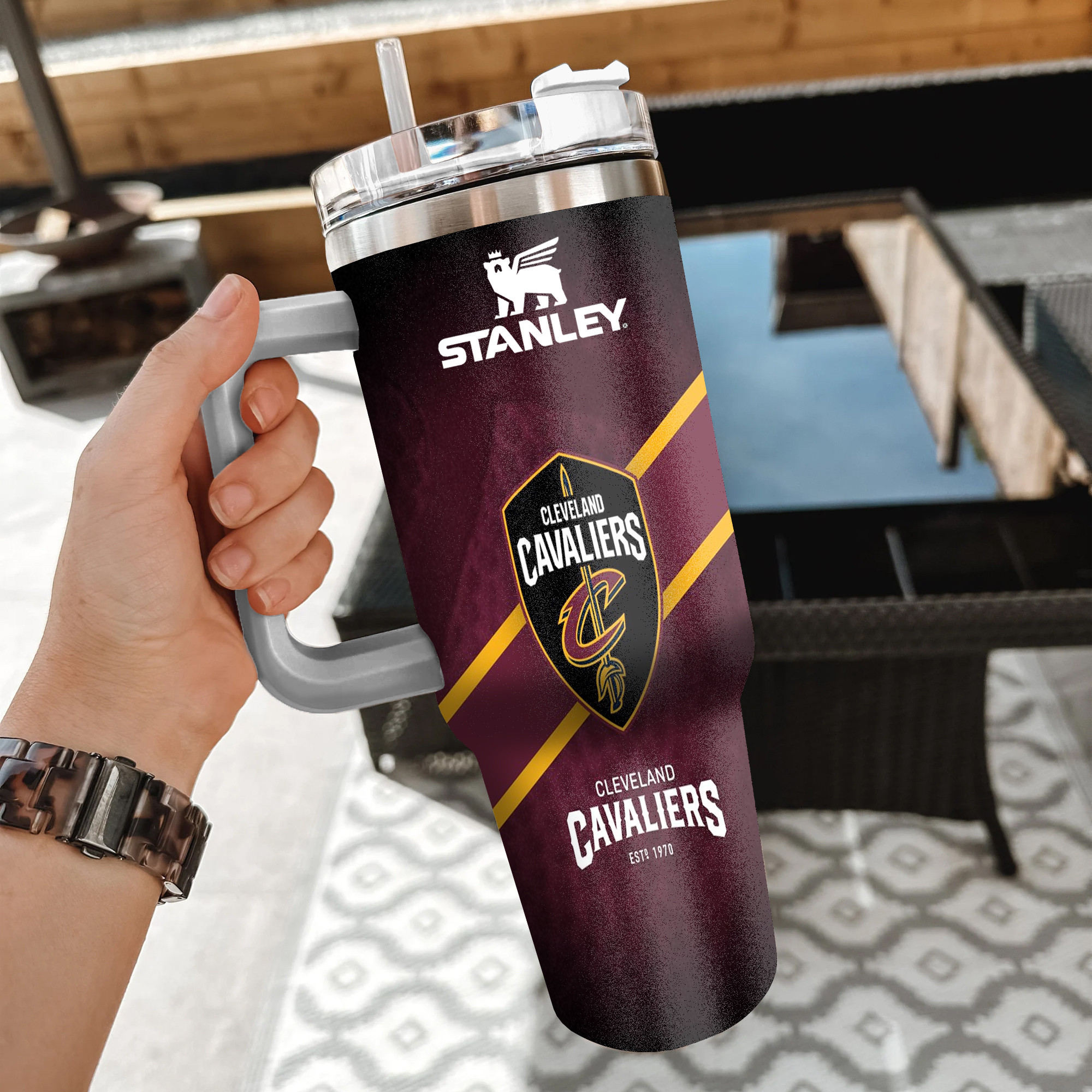 NBA Cleveland Cavaliers Custom Stanley Cup 40 oz 30 oz Tumbler With HandleTVC2301854
