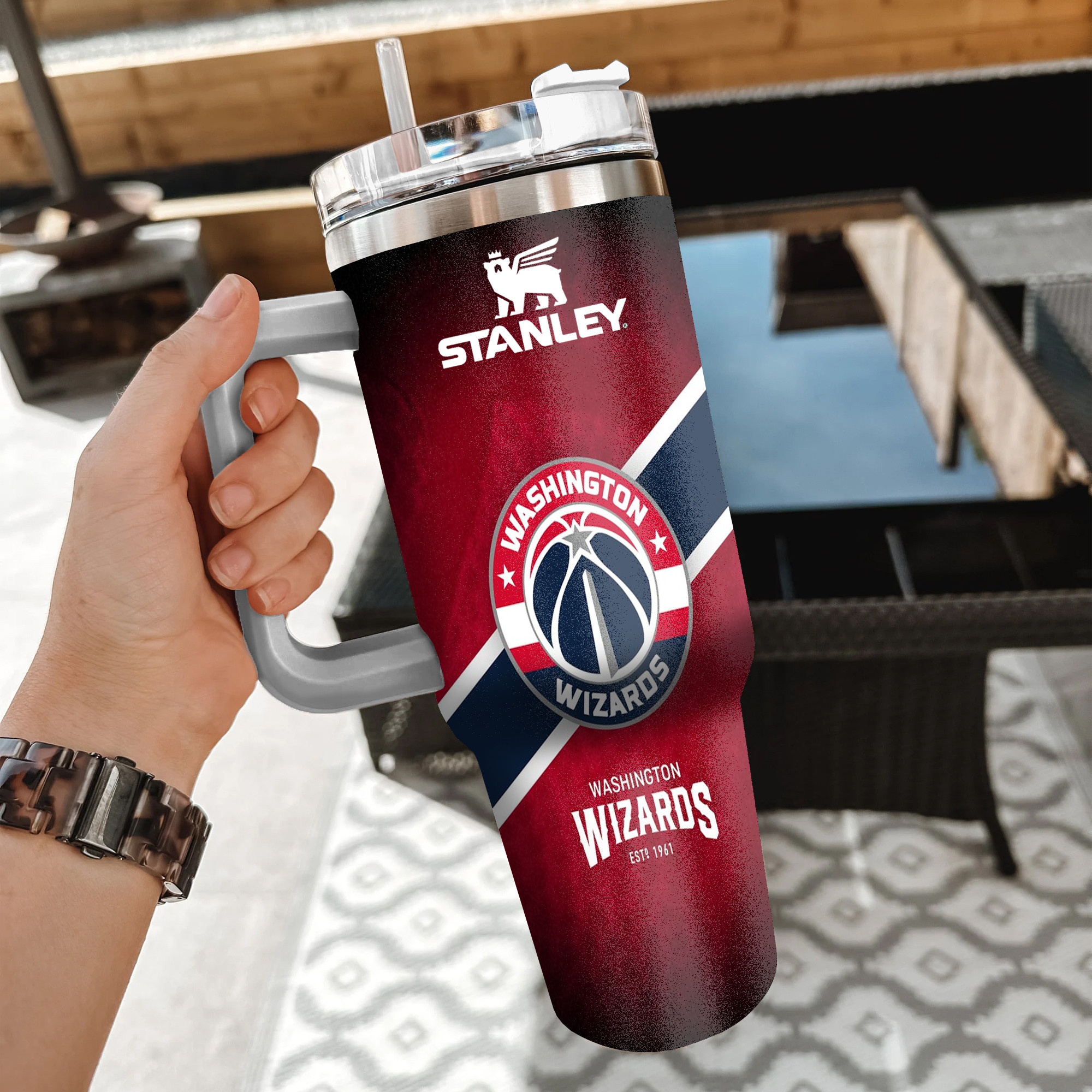 NBA Washington Wizards Custom Stanley Cup 40 oz 30 oz Tumbler With HandleTVC2301854