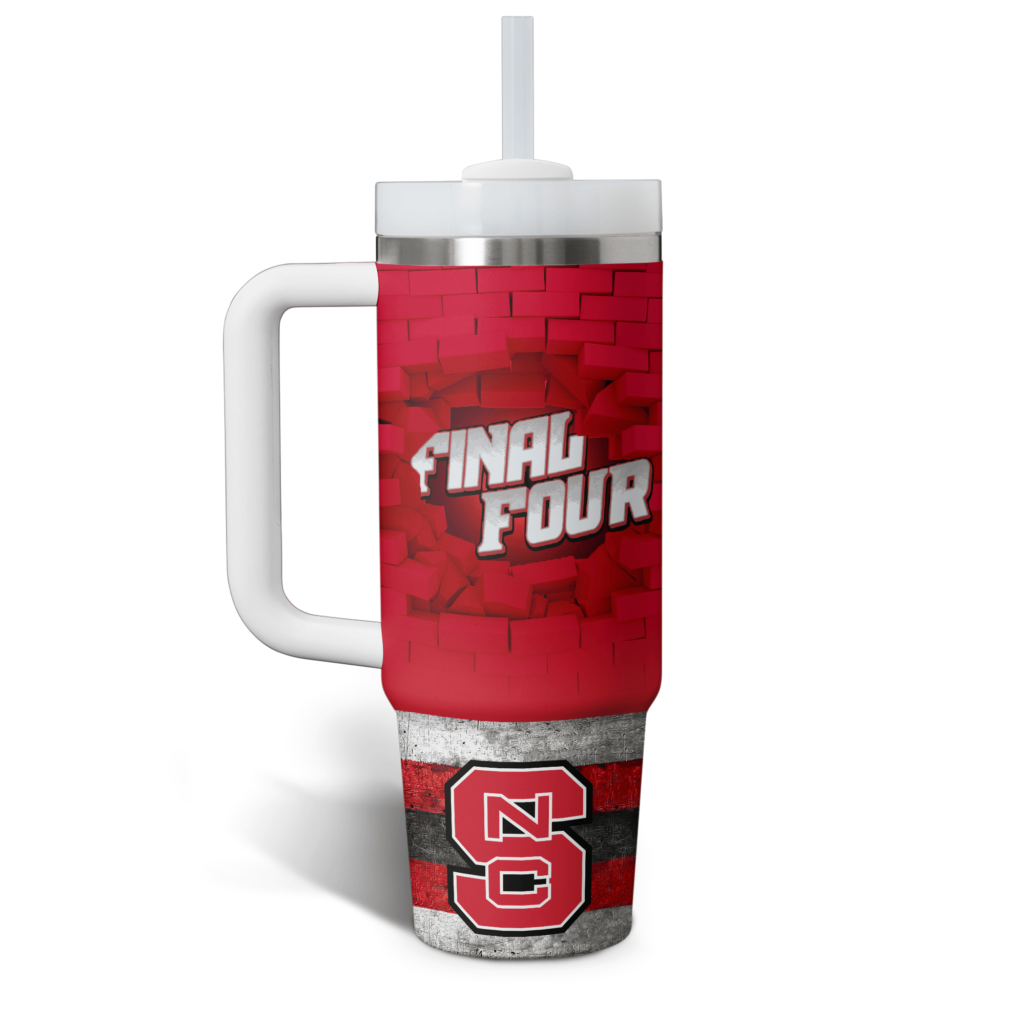 NC State Wolfpack Basketball NCAA Custom Stanley Cup 40 oz 30 oz Tumbler With HandleTVC2301521 - Image 2