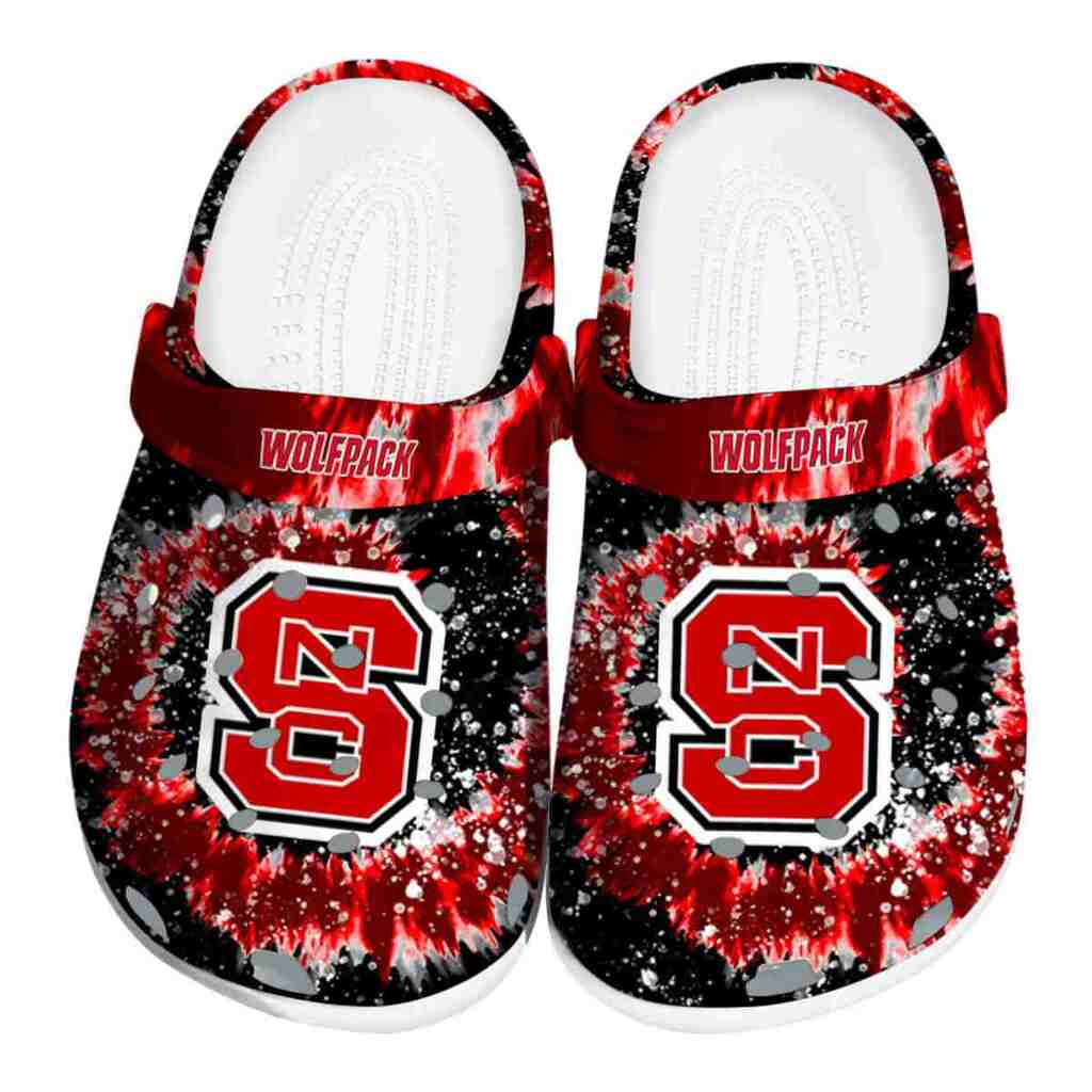 NC State Wolfpack Radiant Burst Effect ClogTVC180117