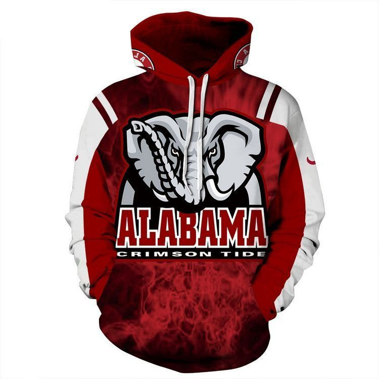 Ncaa- Alabama Crimson Tide 3D All Over Print Hoodie, Zip Hoodie