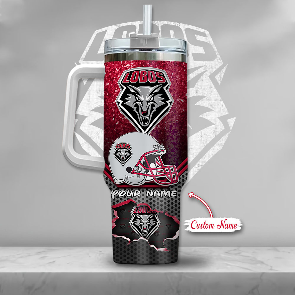 NCAA New Mexico Lobos Mickey Mouse Custom Stanley Cup 40 oz 30 oz Tumbler With HandleTVC2301129 - Image 3