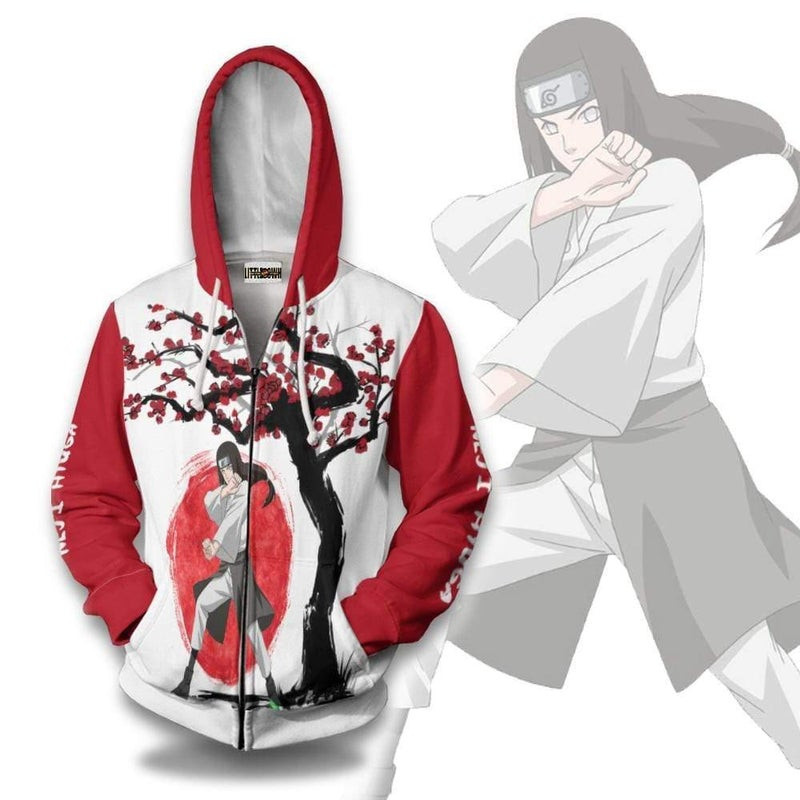 Neji Hyuga 3D All Over Print Hoodie, Zip Hoodie
