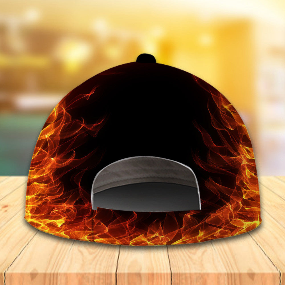 Never Underestimate An Old Man Wear Bunker Gear Hat Classic Cap Trucker Hats Custom Hats Gifts For Men & Women