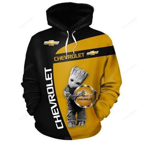 New Chevy 3D All Over Print Hoodie, Zip Hoodie