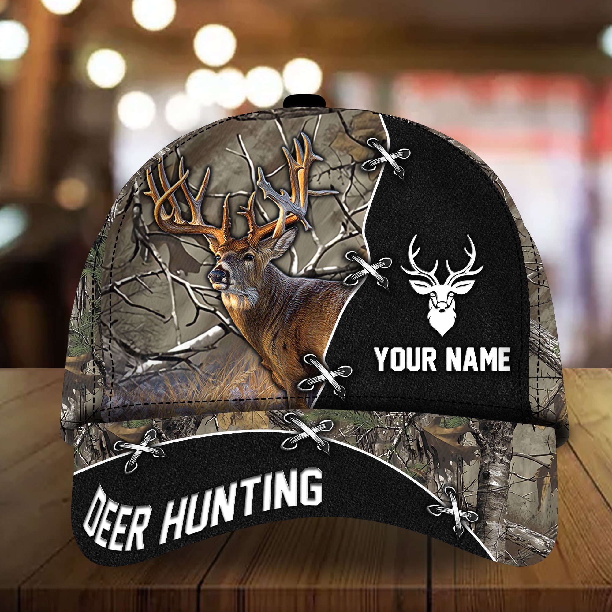 New Concept Deer Hunting Cap Technicolor Personalized Trucker Hats Custom Hats Gifts For Men & Women