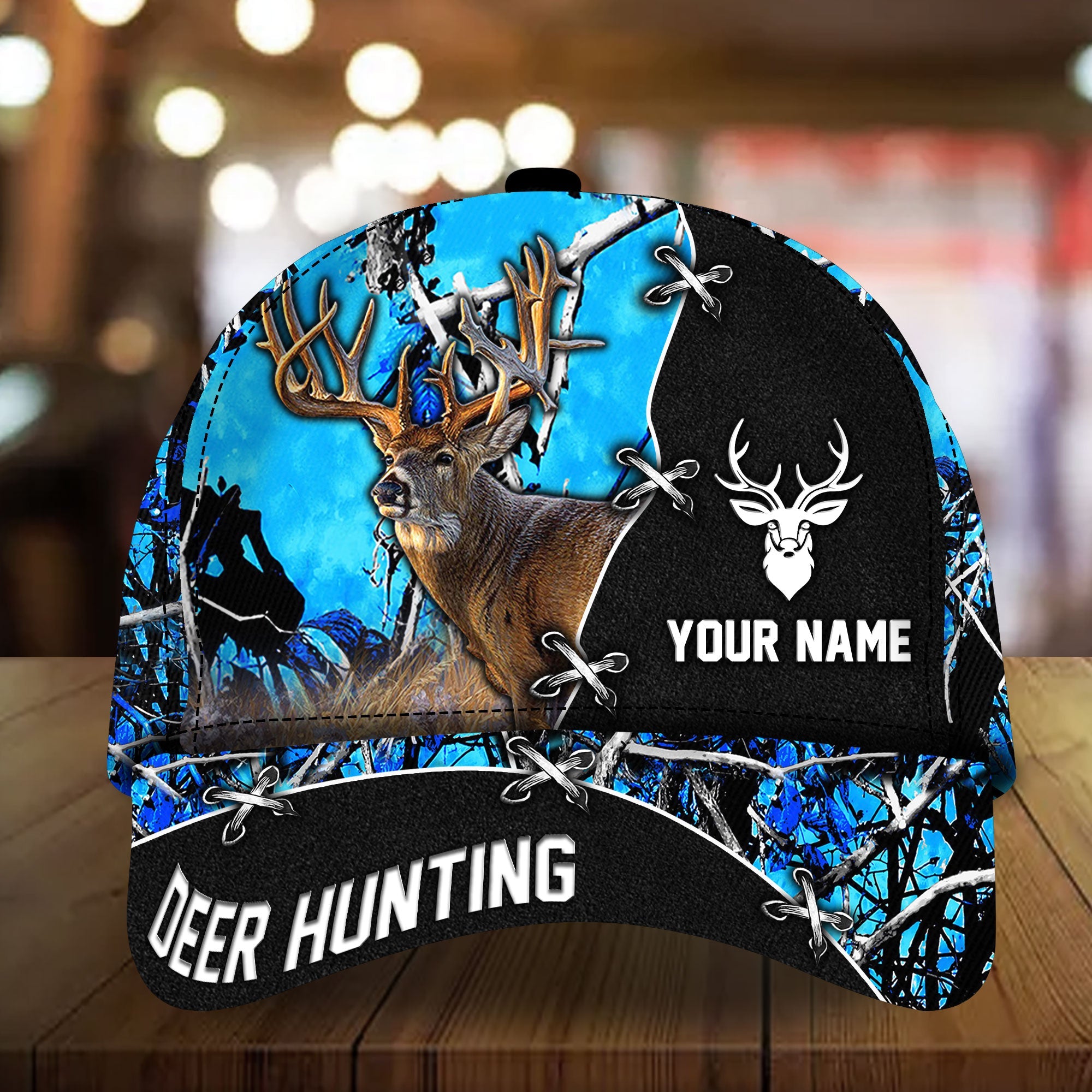New Concept Deer Hunting Cap Technicolor Personalized Trucker Hats Custom Hats Gifts For Men & Women