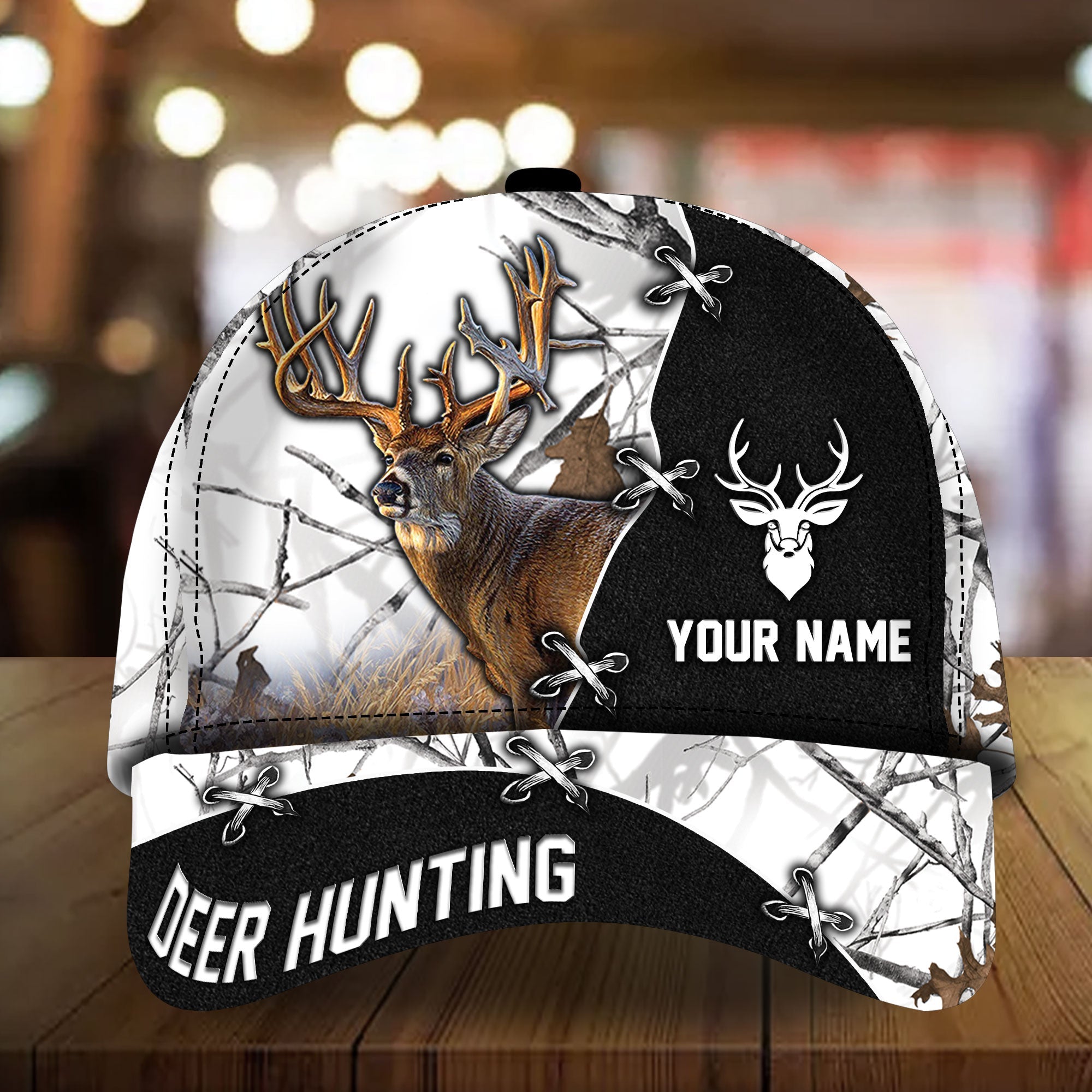 New Concept Deer Hunting Cap Technicolor Personalized Trucker Hats Custom Hats Gifts For Men & Women