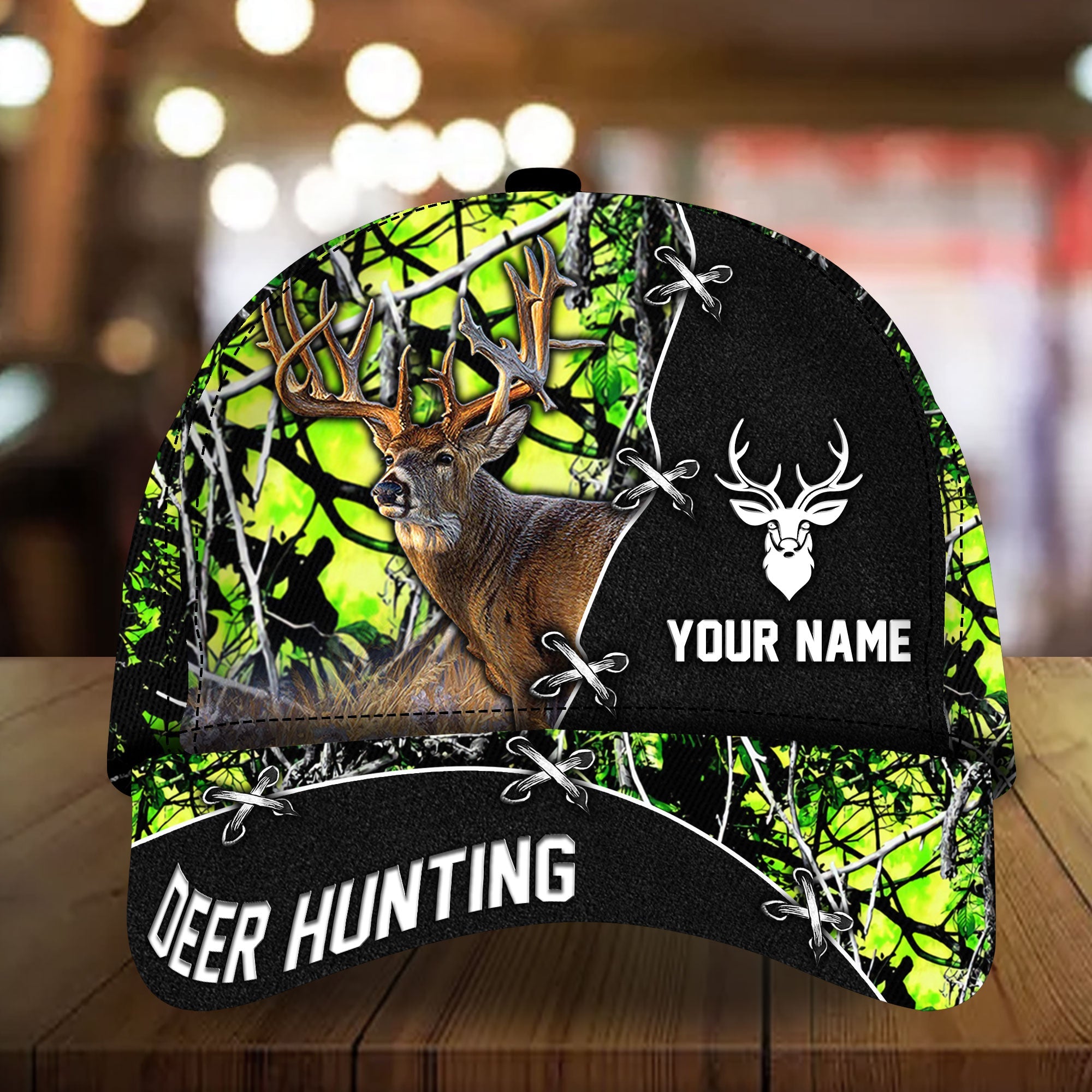 New Concept Deer Hunting Cap Technicolor Personalized Trucker Hats Custom Hats Gifts For Men & Women