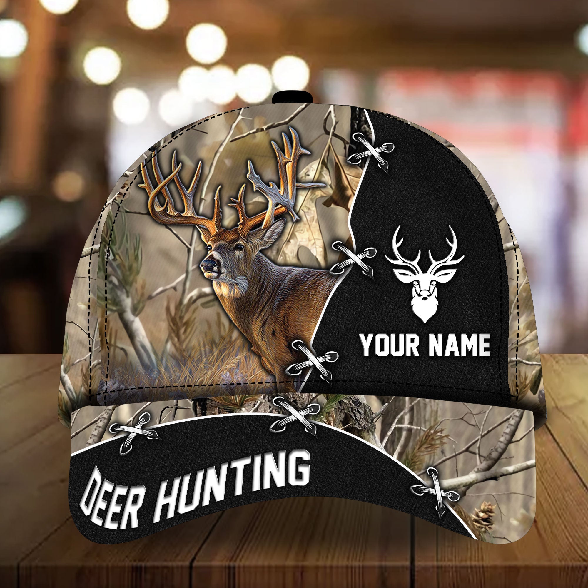 New Concept Deer Hunting Cap Technicolor Personalized Trucker Hats Custom Hats Gifts For Men & Women