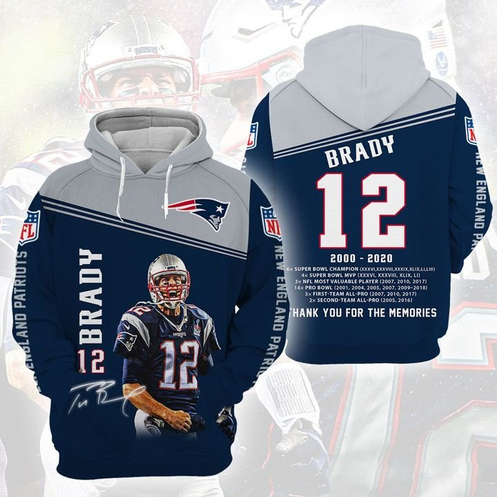 New England Patriots 3D All Over Print Hoodie, Zip Hoodie
