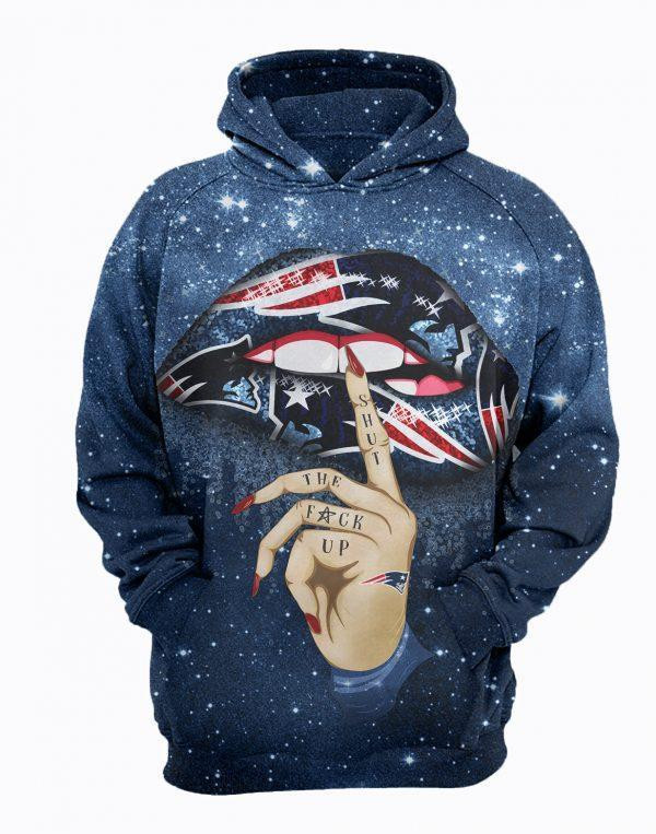 New England Patriots 3D All Over Print Hoodie, Zip Hoodie