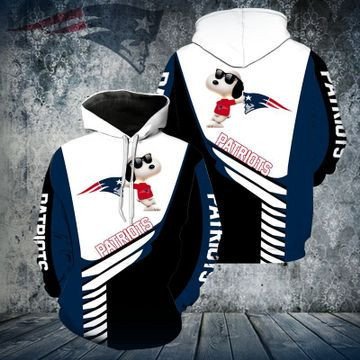 New England Patriots 3D All Over Print Hoodie, Zip Hoodie