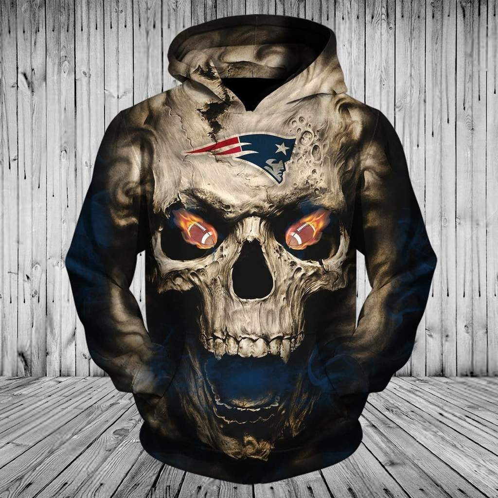 New England Patriots 3D All Over Print Hoodie, Zip Hoodie