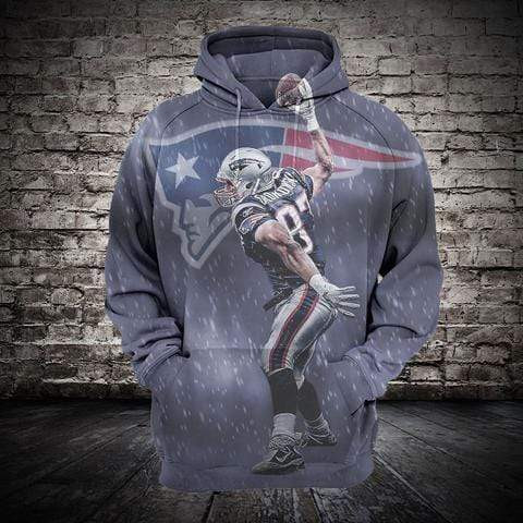 New England Patriots 3D All Over Print Hoodie, Zip Hoodie