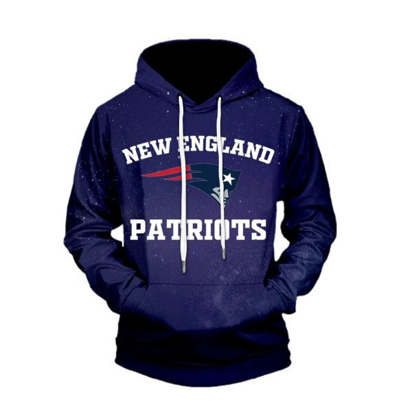 New England Patriots 3D All Over Print Hoodie, Zip Hoodie