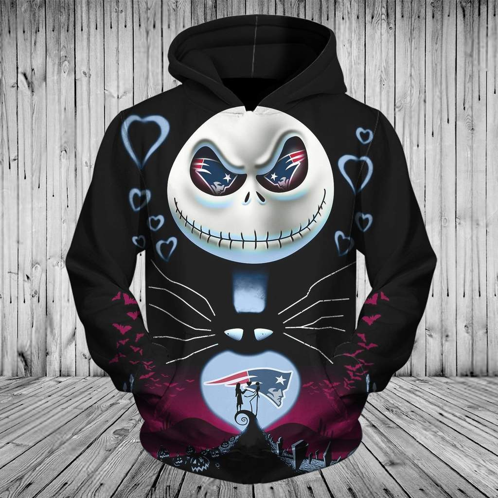 New England Patriots 3D All Over Print Hoodie, Zip Hoodie