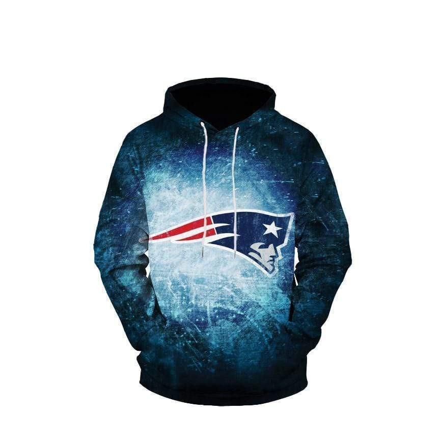 New England Patriots 3D All Over Print Hoodie, Zip Hoodie
