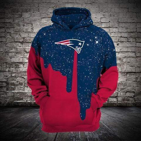 New England Patriots 3D All Over Print Hoodie, Zip Hoodie