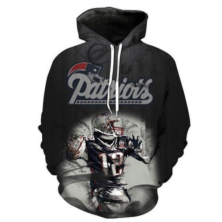 New England Patriots 3D All Over Print Hoodie, Zip Hoodie