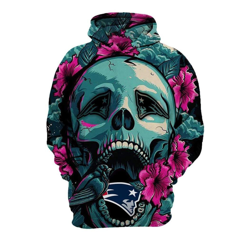 New England Patriots 3D All Over Print Hoodie, Zip Hoodie