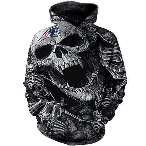 New England Patriots 3D All Over Print Hoodie, Zip Hoodie