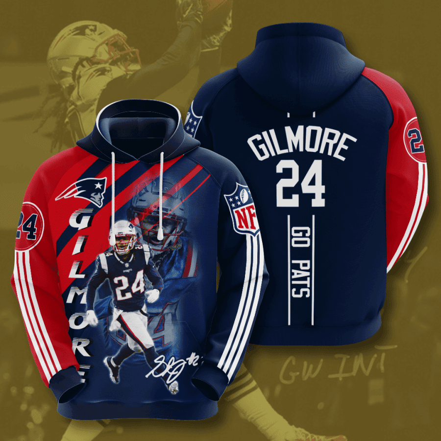 New England Patriots 3D All Over Print Hoodie, Zip Hoodie
