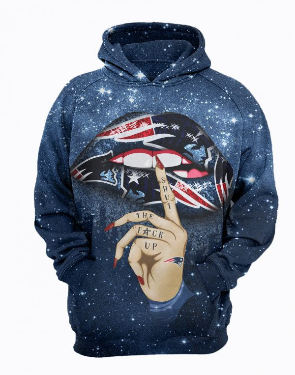 New England Patriots 3D All Over Print Hoodie, Zip Hoodie