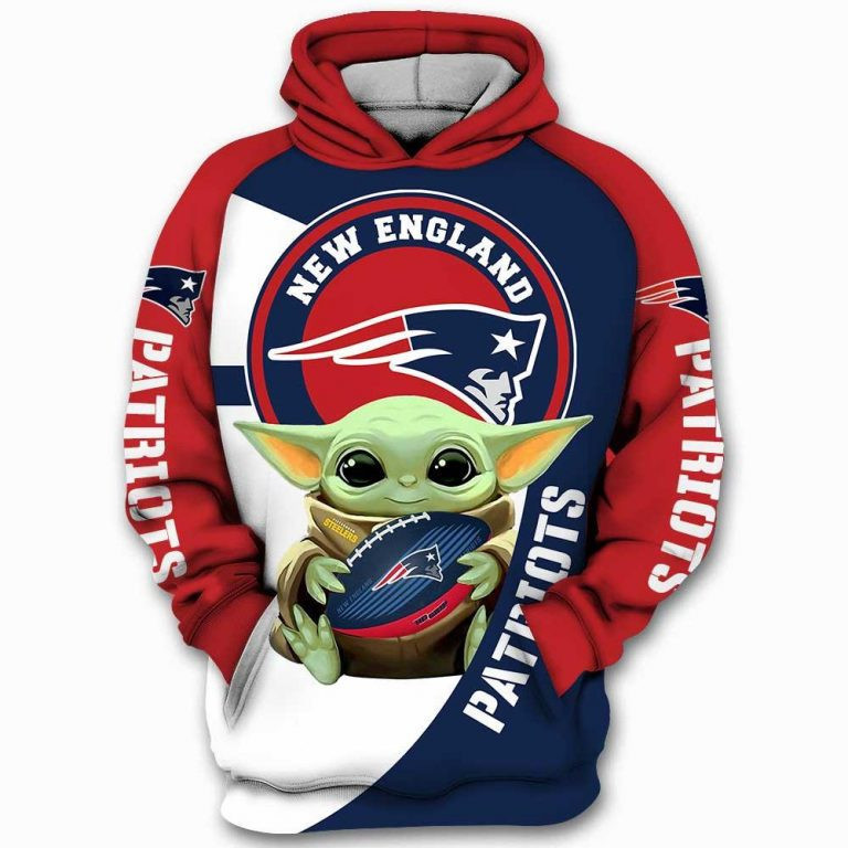 New England Patriots 3D All Over Print Hoodie, Zip Hoodie