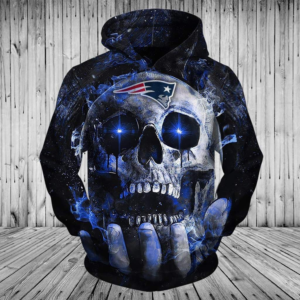 New England Patriots 3D All Over Print Hoodie, Zip Hoodie