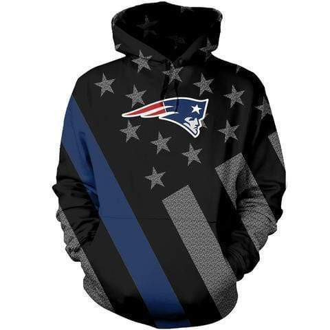 New England Patriots 3D All Over Print Hoodie, Zip Hoodie