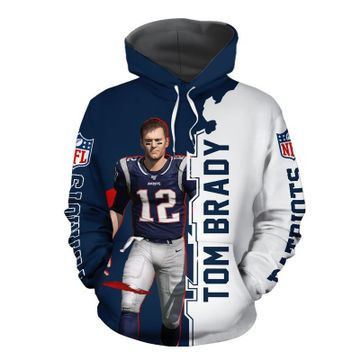New England Patriots 3D All Over Print Hoodie, Zip Hoodie