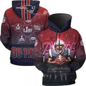 New England Patriots 3D All Over Print Hoodie, Zip Hoodie