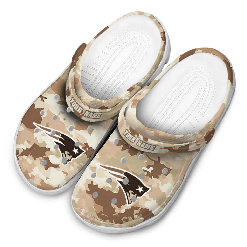 New England Patriots Desert Camo ClogTVC1801949 - Image 4