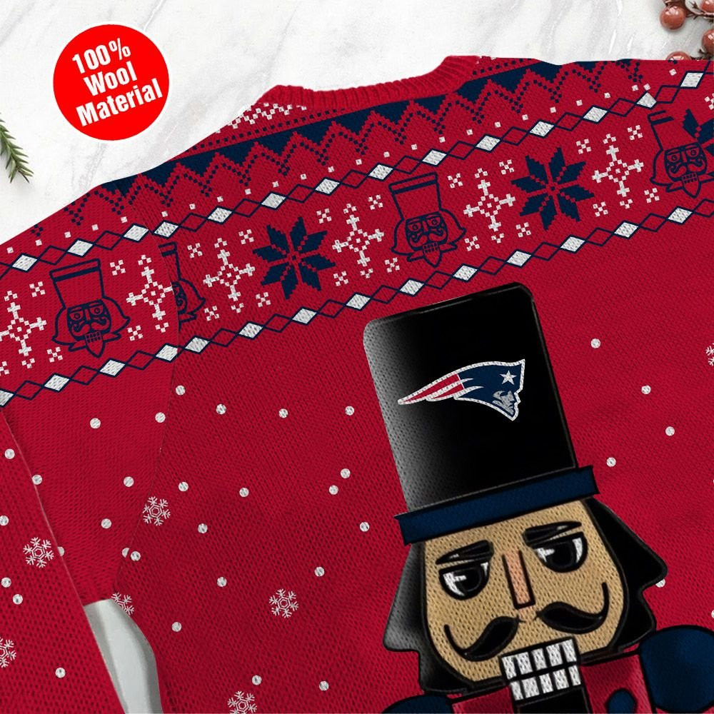 New England Patriots I Am Not A Player I Just Crush Alot Ugly Christmas Sweater Adult 3D Funny Matching for family - Image 4