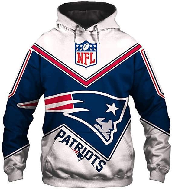 New England Patriots Ncaa Football 3D All Over Print Hoodie, Zip Hoodie