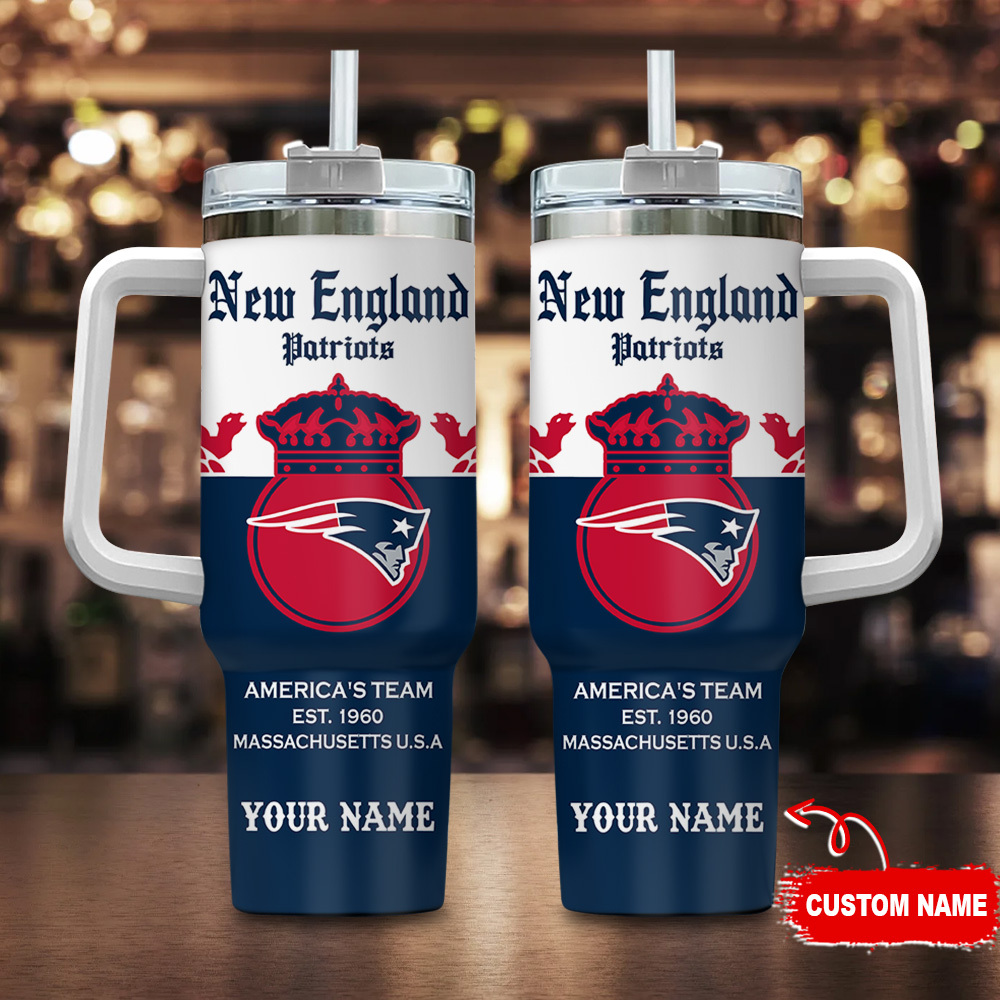 New England Patriots NFL Corona Extra Custom Stanley Cup 40 oz 30 oz Tumbler With HandleTVC2301112